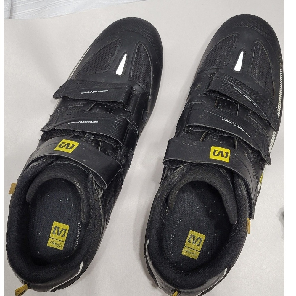 Cycling Shoes w/ PeddlesBlack Men 11 Shimano SPD Pedals 355140 Mavic Rush MTB